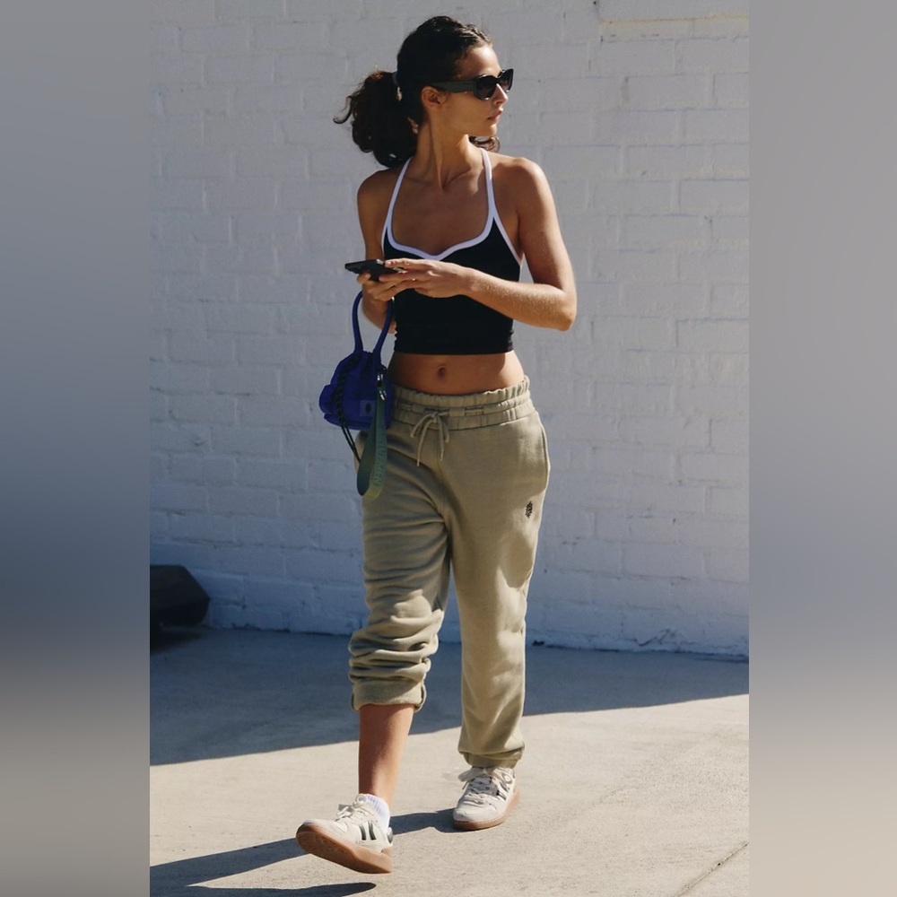 Free People A Cut Above Slim Joggers
